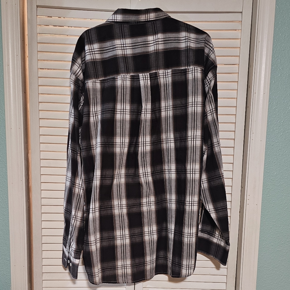 Gioberti Italy Long Sleeve Plaid Shirts Bundle Men’s Size 4X (3 Shirts) - Picture 3 of 11